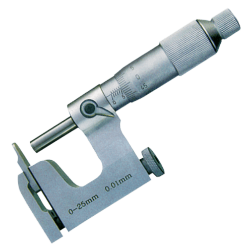Produktbild von Mitutoyo 293-100-20 Bügelmessschraube – 0-25 Mm, 0,1 µm Auflösung, Metrisch, Mit Datenausgang, Hochpräzise