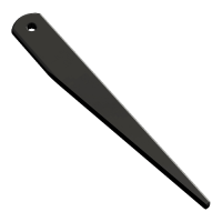 Austreiber DIN 317 für Morsekegel nach DIN 228  Austreiber DIN 317 für Morsekegel nach DIN 228