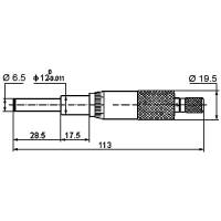 Vorschau: Einbaumessschrauben analog M85, 0-25 mm Vorschau: Einbaumessschrauben analog M85, 0-25 mm