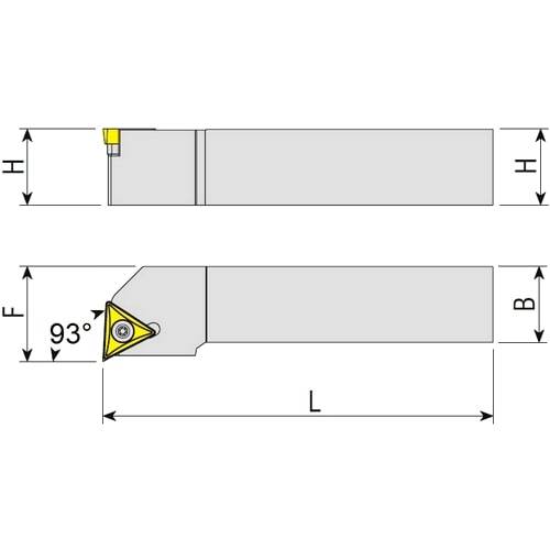Drehhalter STUCR/L, Wendeplattenhalter