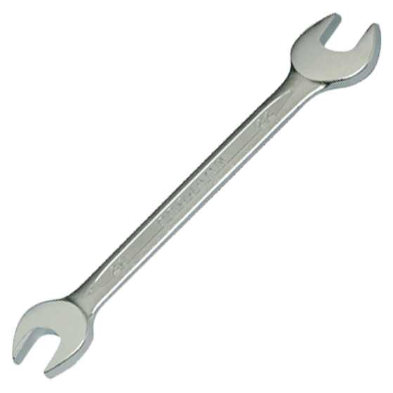 Double open-end wrench DIN 3110, metric