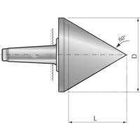 Preview: Revolving tube centre, pointed Preview: Revolving tube centre, pointed