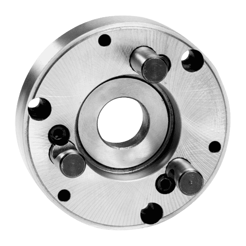 Drehmaschinen-Flansche DIN 55029 für radiale Feineinstellung