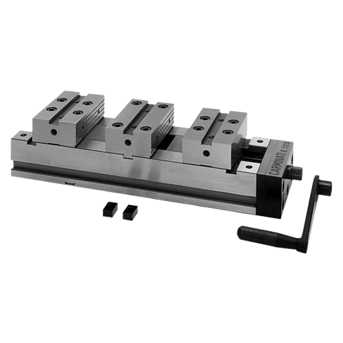 Self-centering double vice EDMA.99, mechanical