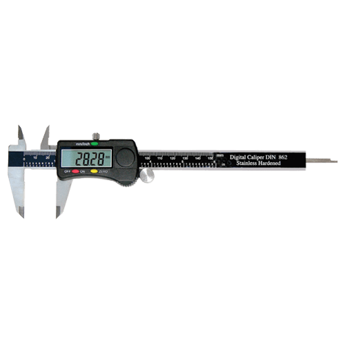 Precision pocket caliper digital, with roller, type 606