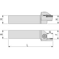 Vorschau: Axial Einstechstahl für ZCC-CT Wendeschneidplatten Vorschau: Axial Einstechstahl für ZCC-CT Wendeschneidplatten
