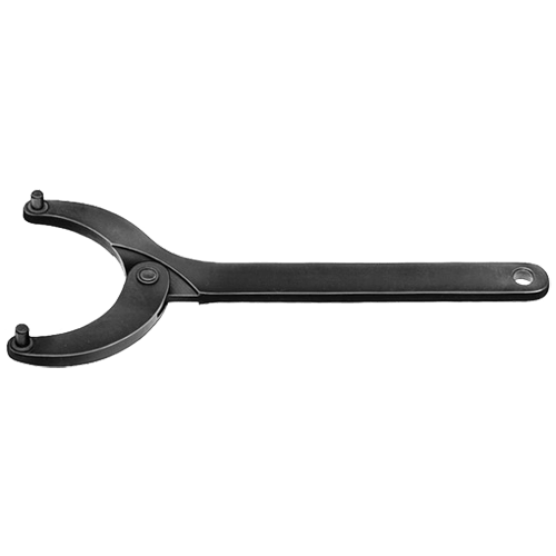 Hinged pin wrench AMF, adjustable