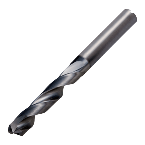 Solid carbide drill bit 5 x D, with shank DIN 6535-HA