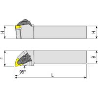 Vorschau: Wendeplattenhalter DWLNR/L, Drehhalter Vorschau: Wendeplattenhalter DWLNR/L, Drehhalter