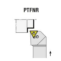 Preview: Indexable Insert holder PTFNR/L, Turning tool holder Preview: Indexable Insert holder PTFNR/L, Turning tool holder