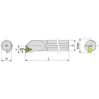 Vorschau: Bohrstangen-Wendeplattenhalter STUCR/L, Drehhalter Vorschau: Bohrstangen-Wendeplattenhalter STUCR/L, Drehhalter