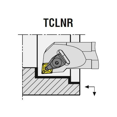 Bohrstangen Klemmhalter TCLNR/L, Wendeplattenhalter