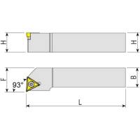 Vorschau: Drehhalter STUCR/L, Wendeplattenhalter Vorschau: Drehhalter STUCR/L, Wendeplattenhalter