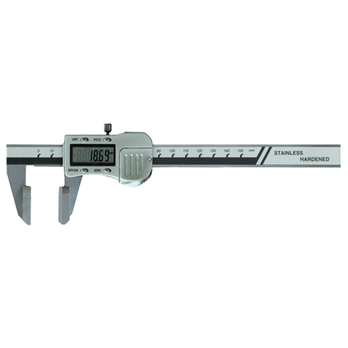 Digital caliper for wire rope, large measuring faces, 622