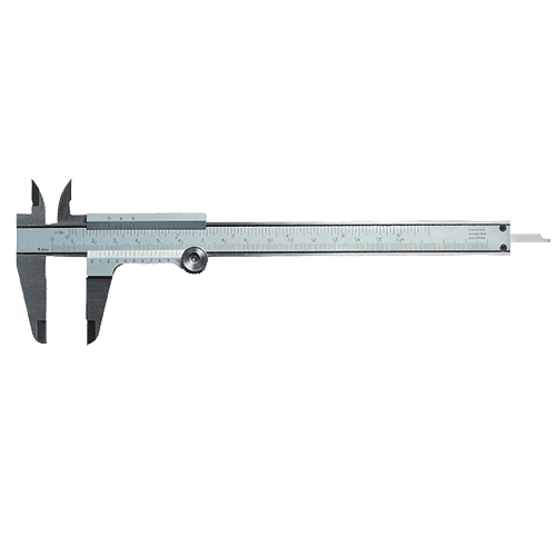 Precision vernier caliper with settig wheel, type CSH
