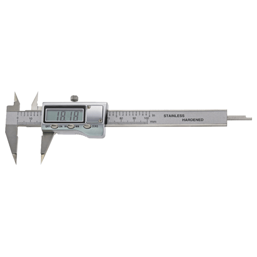 Digital caliper with point jaws, type 6719