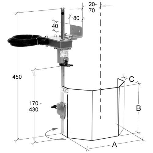 Schutzeinrichtung für Bohrmaschinen PTR 02