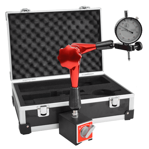 Dial indicator with magnetic support-set, type 701