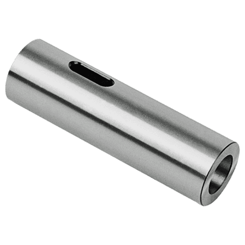 Cylindrical conical sleeve with Morse taper, without collar