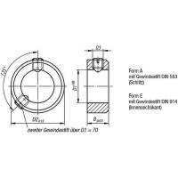 Vorschau: Stellring DIN 705 als Verschlussystem Vorschau: Stellring DIN 705 als Verschlussystem