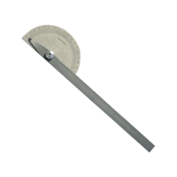 Gradmesser mit halbrunder Grundplatte, 160mm Gradmesser mit halbrunder Grundplatte, 160mm