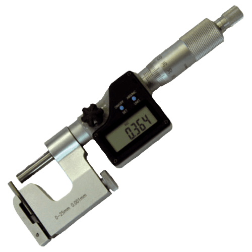 Digital universal micrometer type M108/2, 0-25 mm
