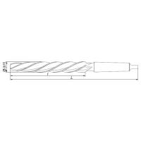 Vorschau: Nietlochreibahle DIN 311, spiralgenutet, mit MK-Schaft, HSS Vorschau: Nietlochreibahle DIN 311, spiralgenutet, mit MK-Schaft, HSS