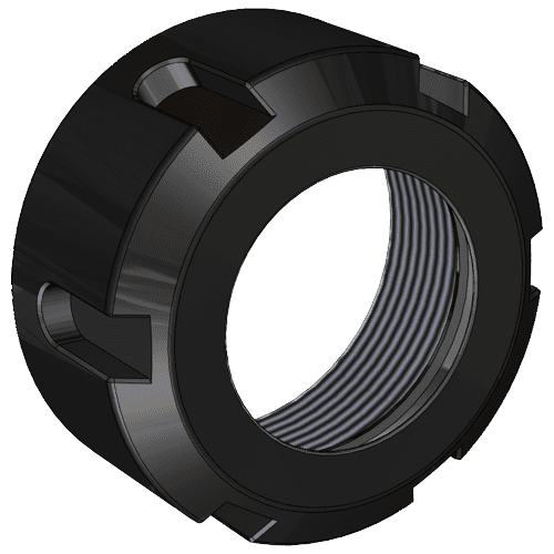Clamping nut ER for collet DIN ISO 15488