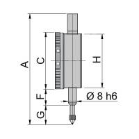 Vorschau: Digitale Messuhr mit Absolut Messsystem, Typ 6087 Vorschau: Digitale Messuhr mit Absolut Messsystem, Typ 6087
