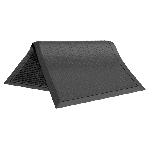 Ergonomic workplace mat made of natural rubber, LUCHS