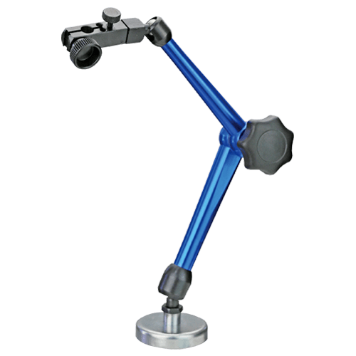 Magnetic dial supports with permanent magnet
