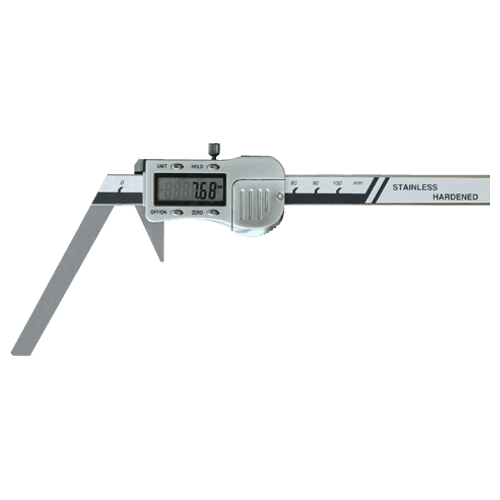 Digital twist drill caliper, metal housing, type 12044