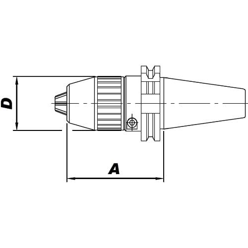NC Kurzbohrfutter DIN 69871
