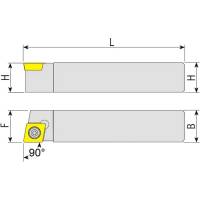 Vorschau: Drehhalter für Langdreher SCACR/L, Wendeplattenhalter Vorschau: Drehhalter für Langdreher SCACR/L, Wendeplattenhalter