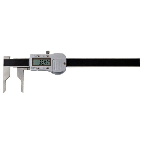 Digital caliper with stepped measuring surface, type 6717