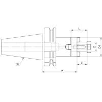Preview: Combi shell mill holder MAS BT 403 Preview: Combi shell mill holder MAS BT 403