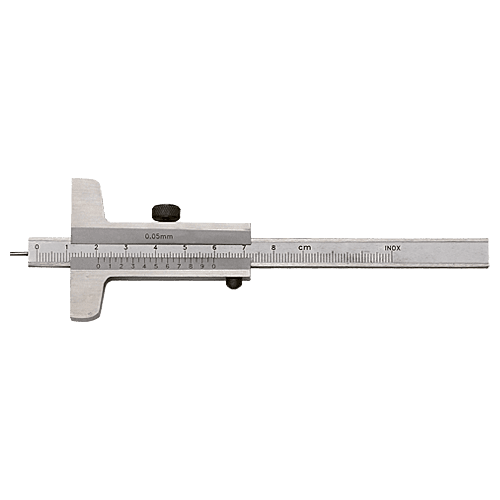 Depth caliper with needle point, DIN 862, type C062