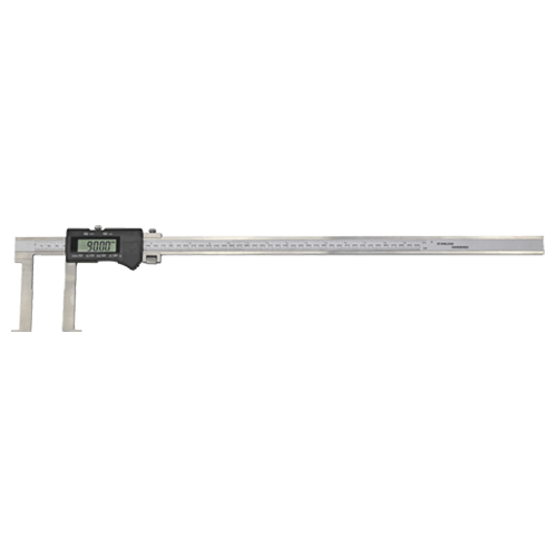 Digital caliper with flat outside points, type 6720
