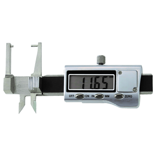 Digital gauge for inside, outside and thickness measurements