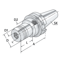 Vorschau: Hydro-Dehnspannfutter ISO 7388-2 (JIS B 6339) Vorschau: Hydro-Dehnspannfutter ISO 7388-2 (JIS B 6339)