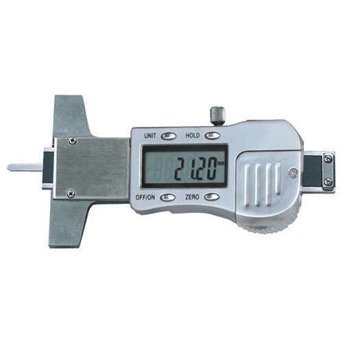 Digital depth caliper with flat rod 5 x 2 mm, Typ 6049/1