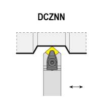 Preview: Insert holder DCZNN, Turning tool holder Preview: Insert holder DCZNN, Turning tool holder