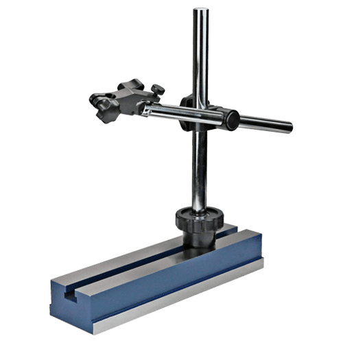 Universal dial indicator stand with t-slot, type S21