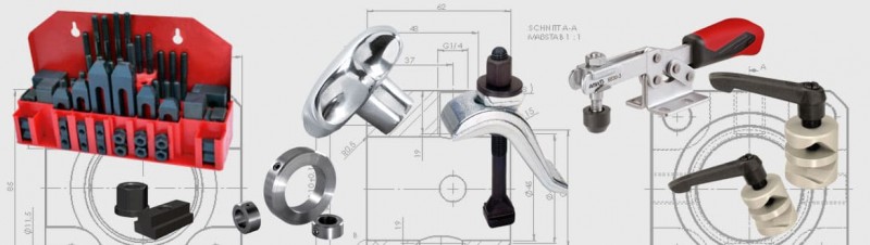 Vorrichtungselemente wie Spannwerkzeugsortimente