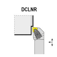 Preview: Insert holder DCLNR/L, Turning holder Preview: Insert holder DCLNR/L, Turning holder