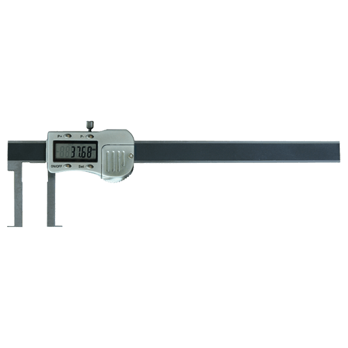 Digital caliper with flat outside points, type 6720