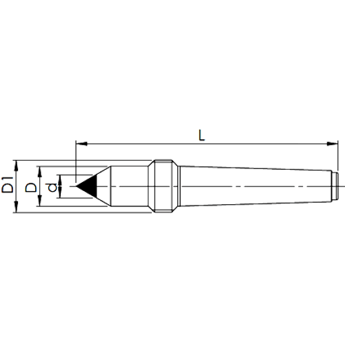Precision center point DIN 807 E Series 500