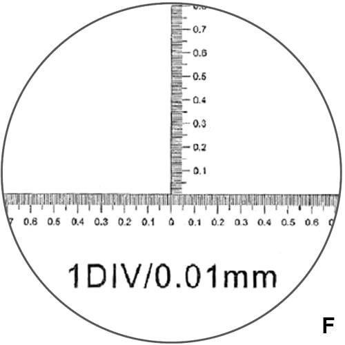 Präzisions-Stabmikroskop mit Beleuchtung