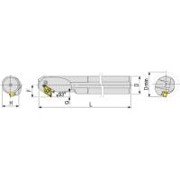 Vorschau: Bohrstangen Klemmhalter PDXNR/L, Wendeplattenhalter Vorschau: Bohrstangen Klemmhalter PDXNR/L, Wendeplattenhalter