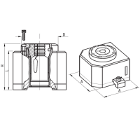 Vorschau: Pneumatisches modulares Spannzangenfutter PSM Vorschau: Pneumatisches modulares Spannzangenfutter PSM